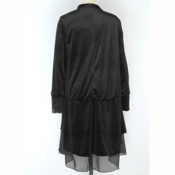 Velvet Cape Cardigan - Picture 7 of 7